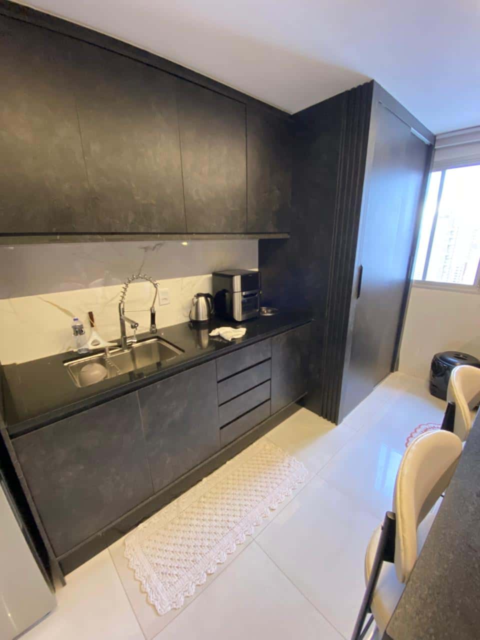 Apartamento Mobiliado e Decorado Edifício João Paulo I - Setor Bueno