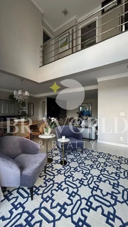 Duplex no bueno com 3 suítes mobiliado