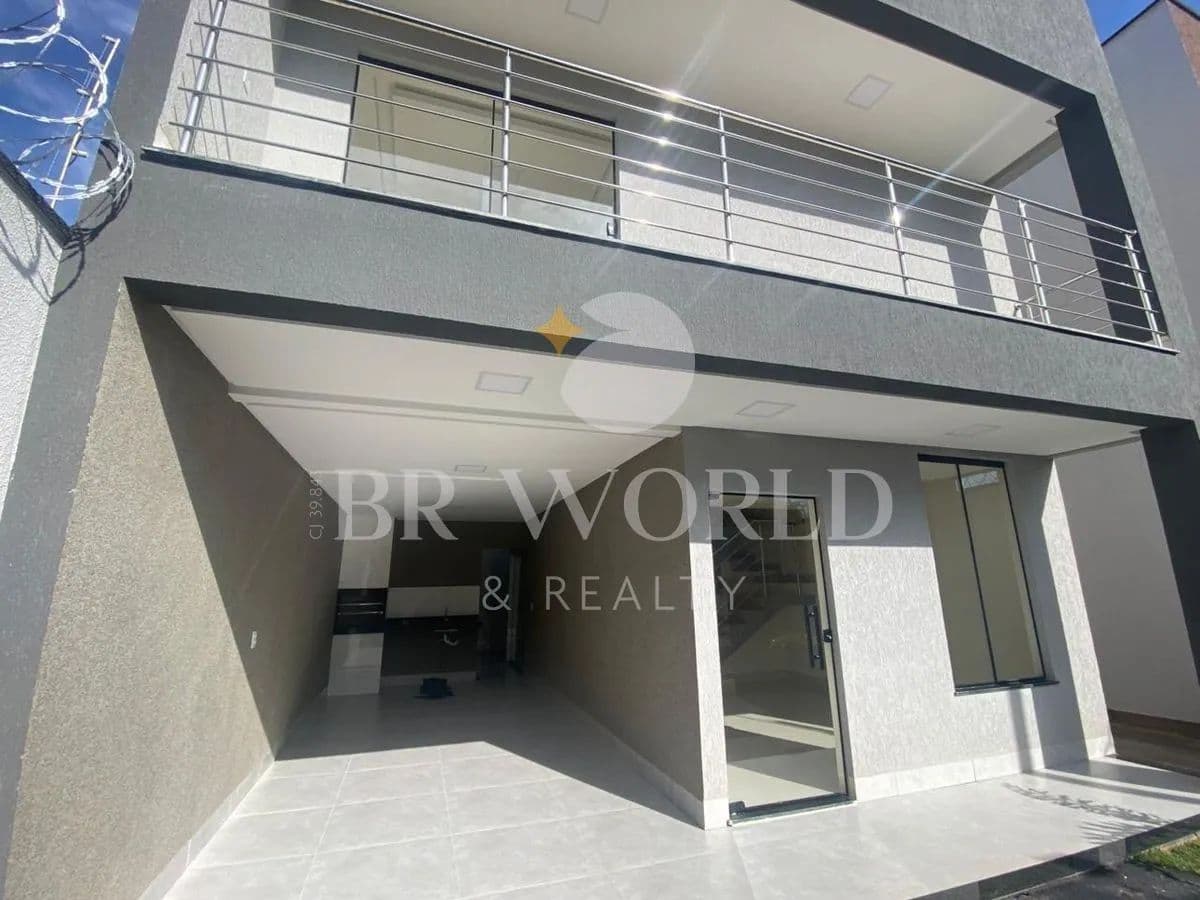 Sobrado novo com 3Q sendo 1 suíte no recanto do bosque