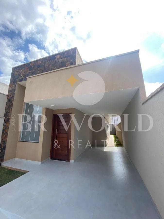 Casa nova com 3 suítes jardim atlântico