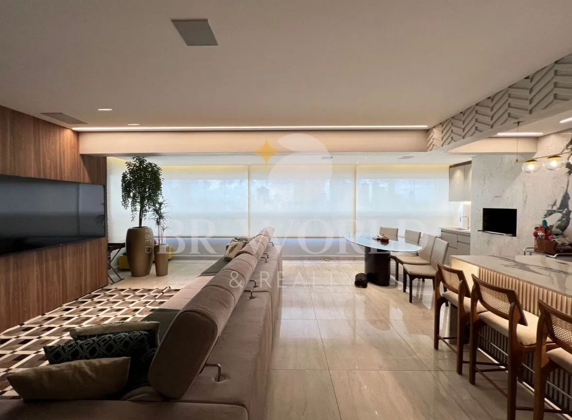 3 suítes mobiliado no baixo bueno com varanda gourmet