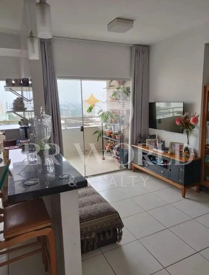 Apartamento de 2Q sendo 1 suíte, andar alto com vista livre e lazer completo