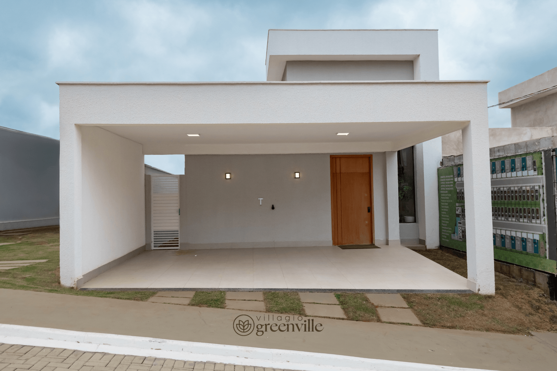 Casa Térrea no Condomínio Villagio Greenville | Sítios Santa Luzia - Aparecida de Goiânia