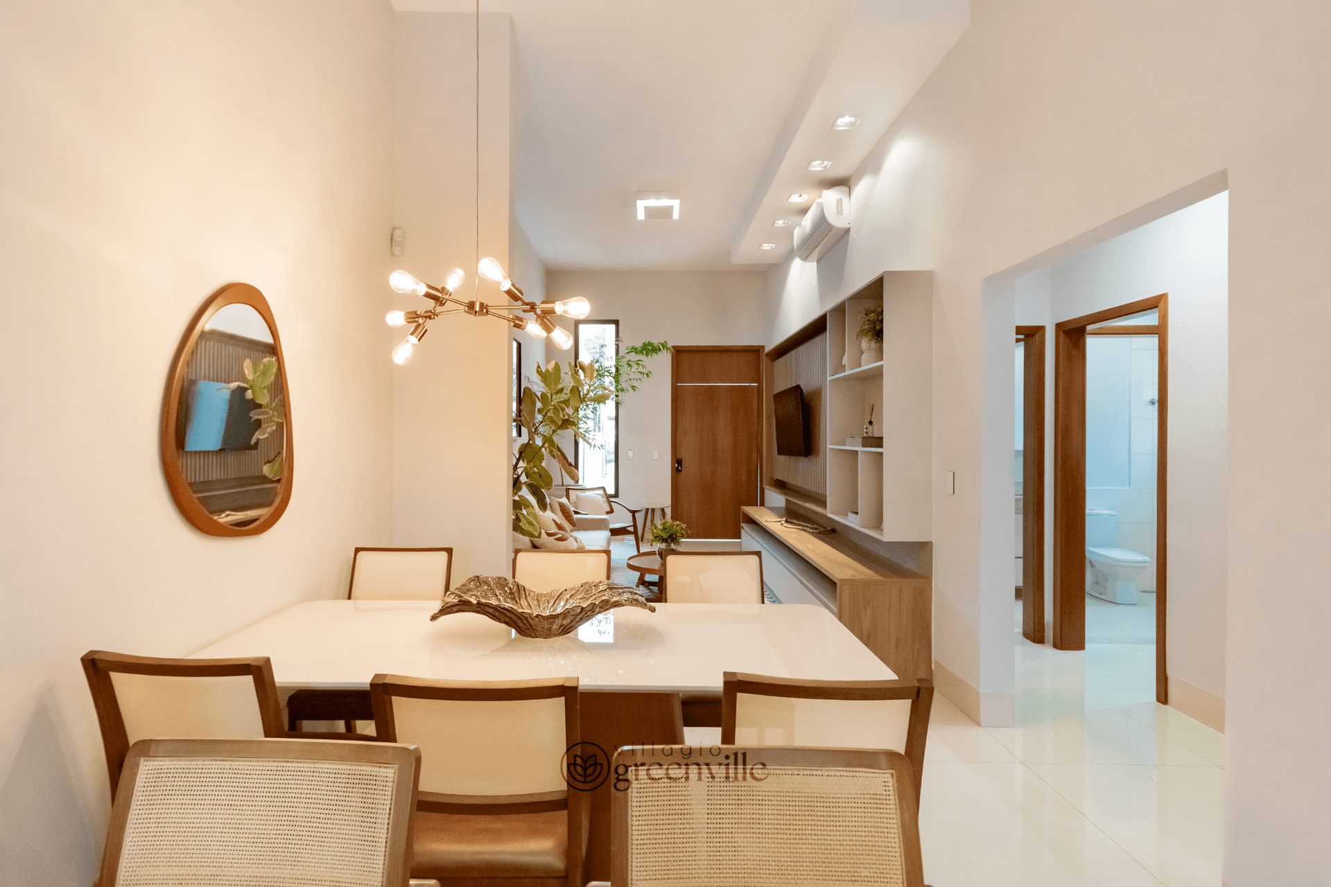 Casa Térrea no Condomínio Villagio Greenville | Sítios Santa Luzia - Aparecida de Goiânia